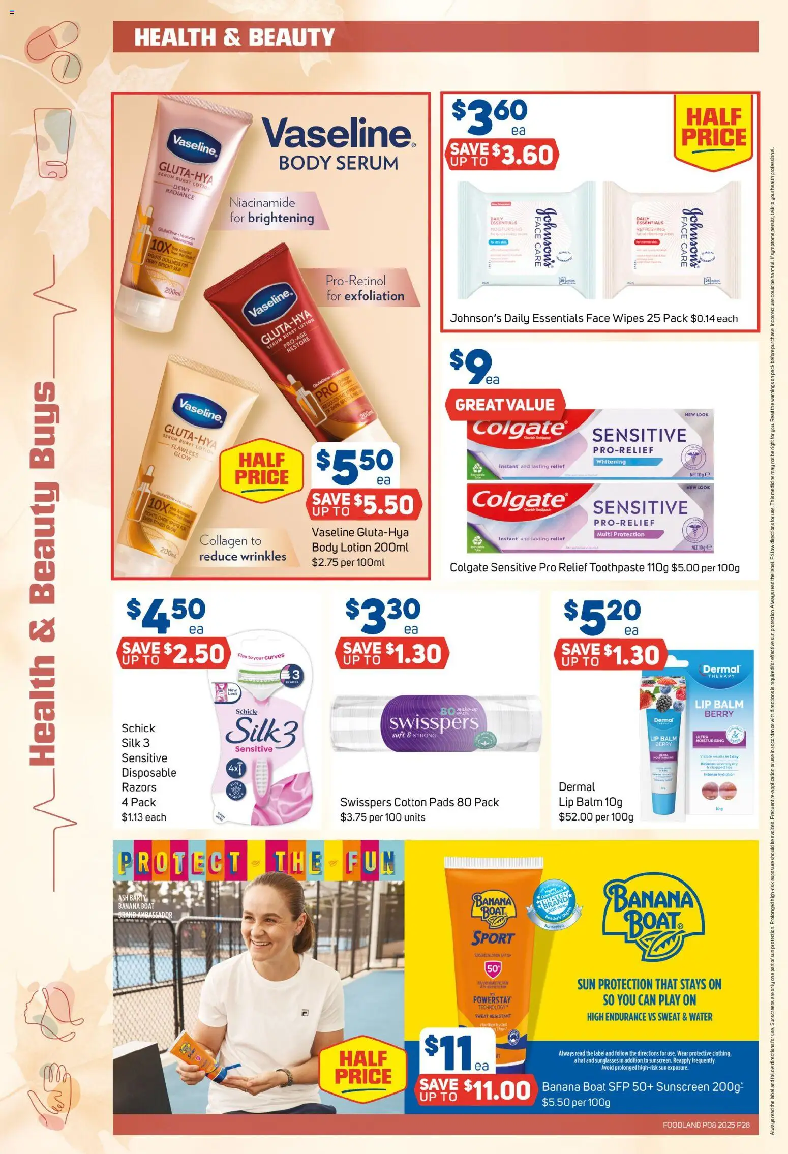 Foodland catalogue  - page 28- valid from 04/03/2026