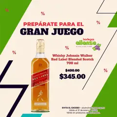 Bodegas Alianza catálogo Prepárate para el Gran Juego válido desde 29/01/2026