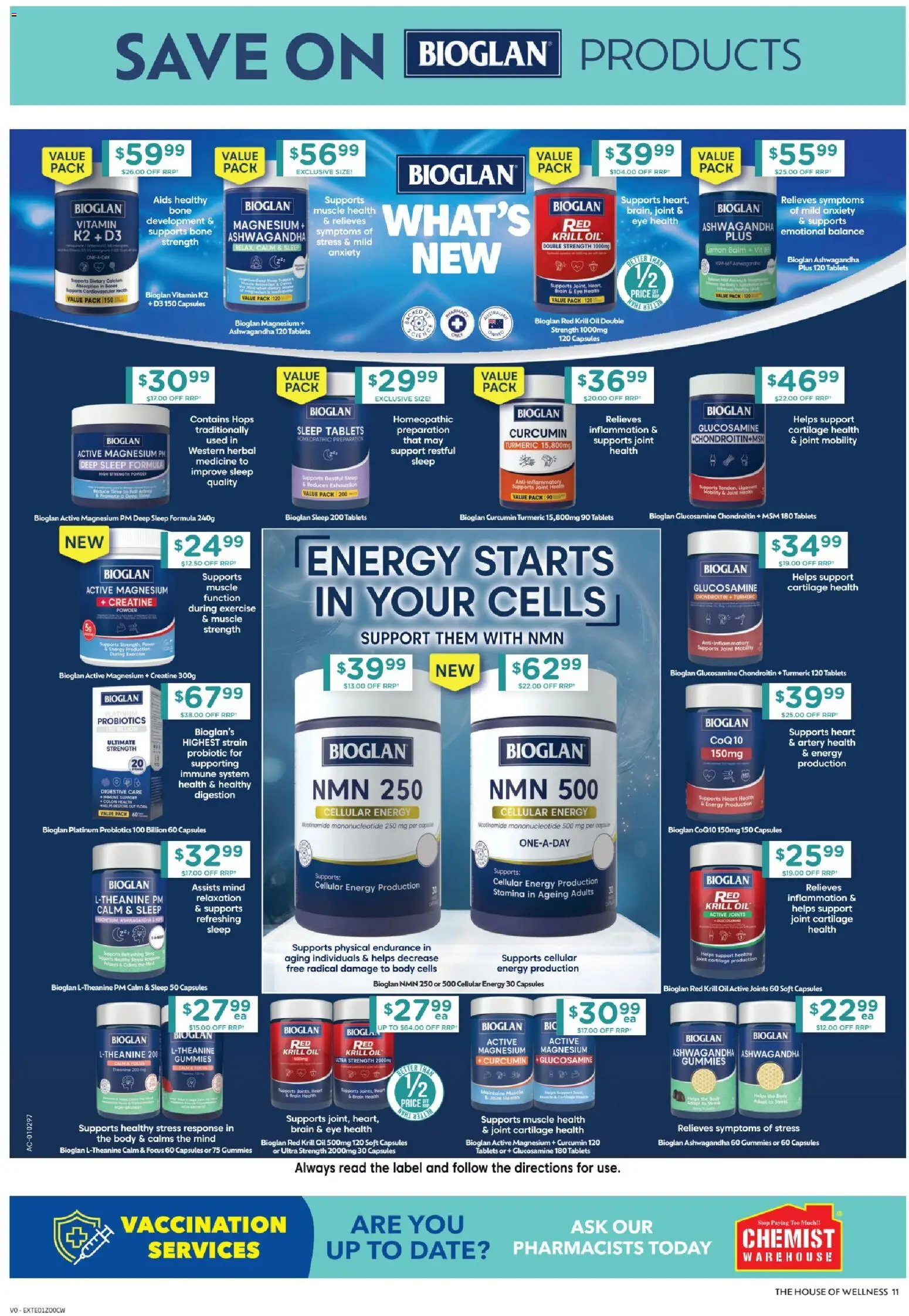 Chemist Warehouse catalogue - page 11- valid from 09/04/2026