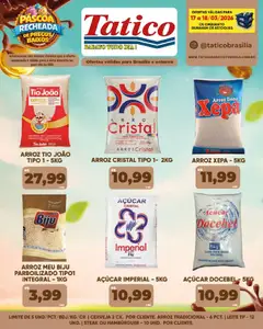 Pré-visualização Tatico - Ofertas da semana válida a partir de 17/03/2026