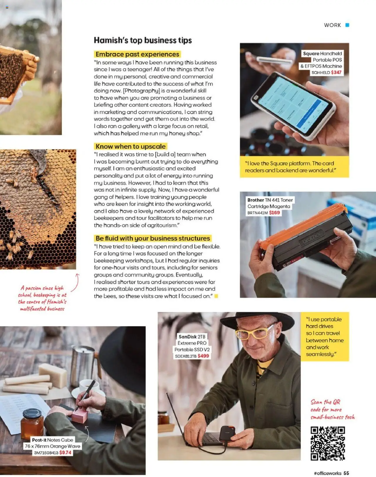 Officeworks Magazine - page 55- valid from 13/10/2025