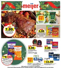 Preview Meijer Weekly Ad valid from 11/28/2025