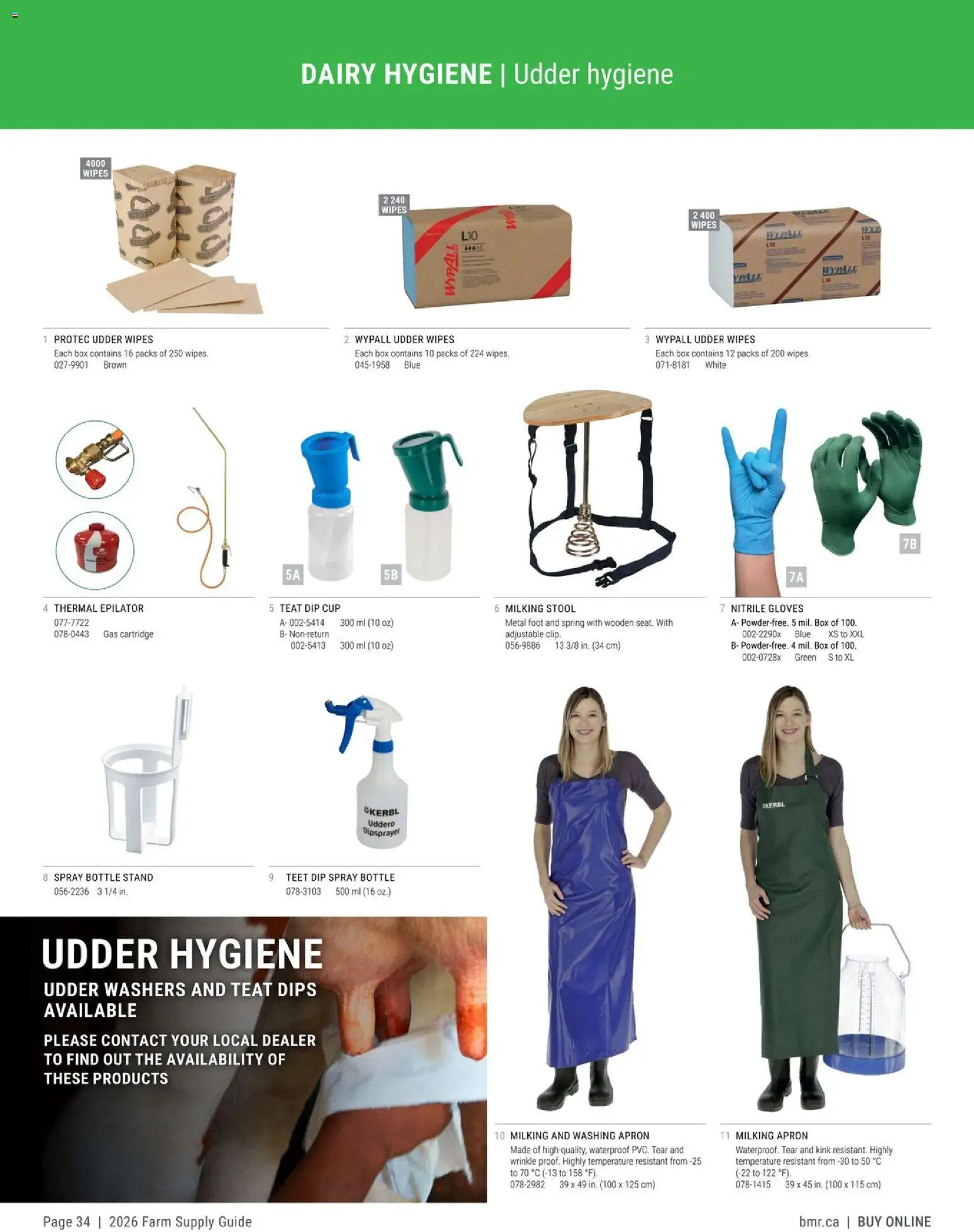 BMR - Agrizone - 2026 Farm Supply Guide - page 34- valid from Jan 9, 2026