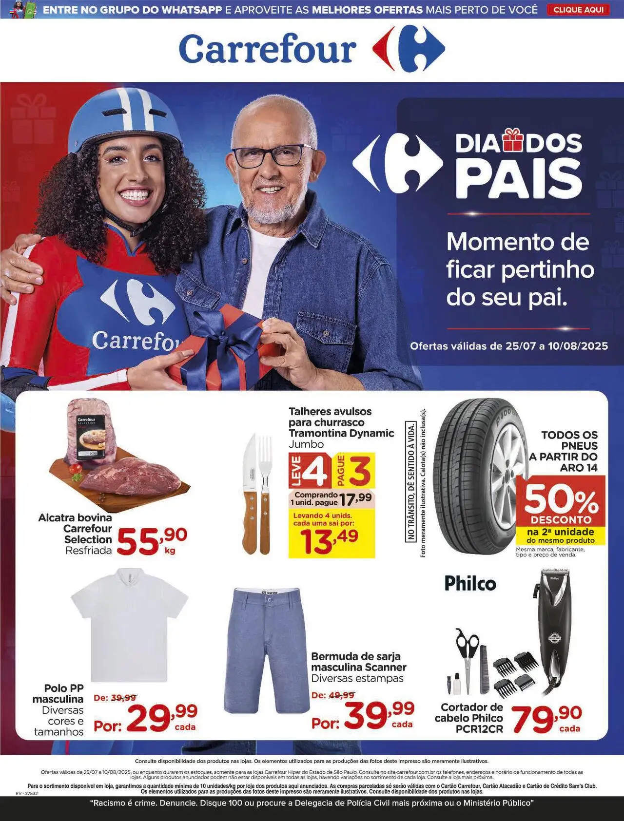 Carrefour - Ofertas Dia dos Pais - página 1- válido a partir de 25/07/2025
