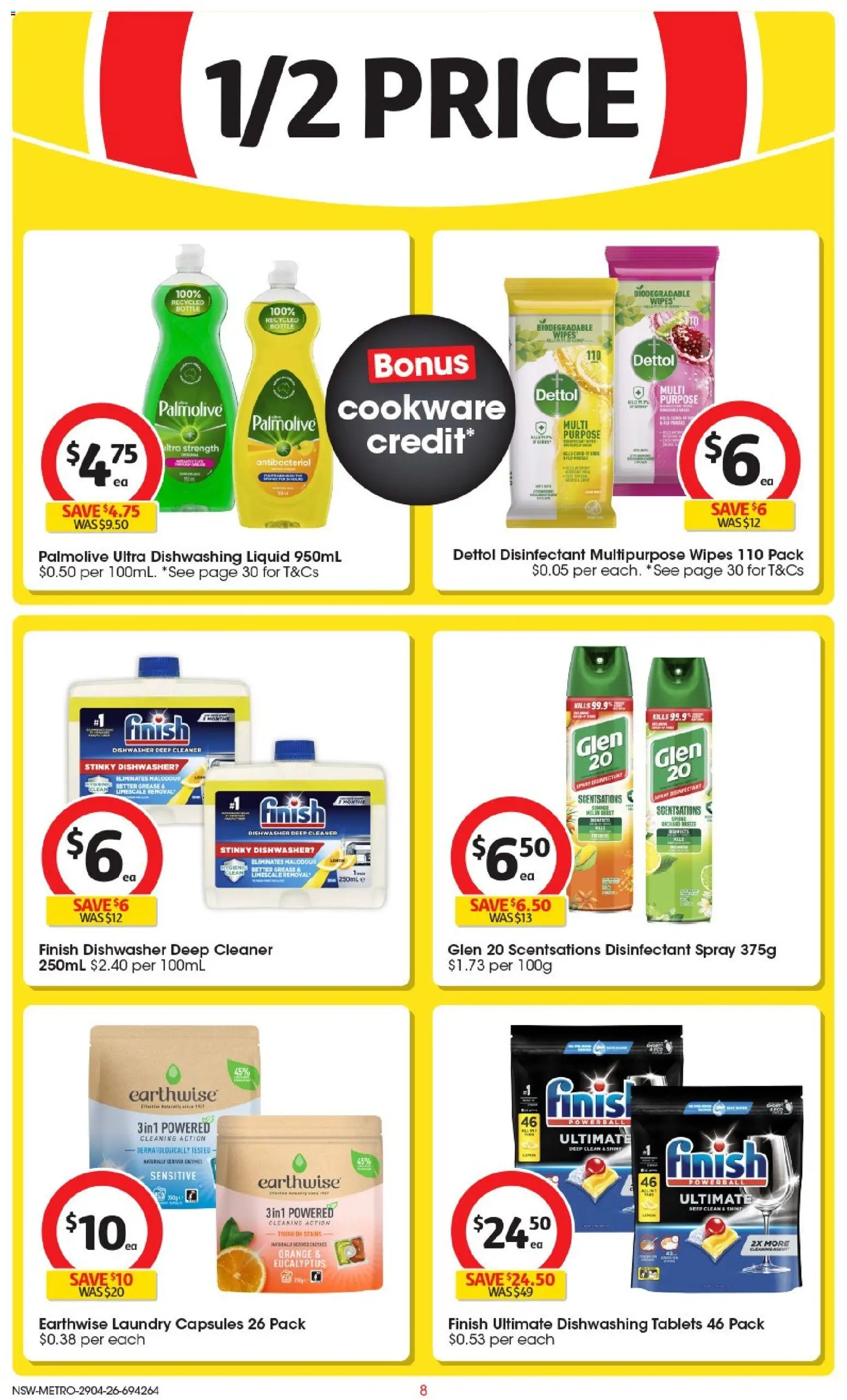 Coles catalogue  - page 8- valid from 29/04/2026