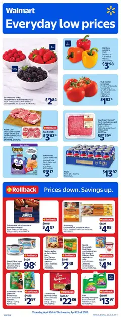 Preview Walmart weekly flyer valid from Apr 16, 2026
