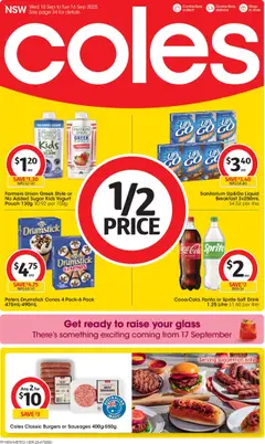 Coles catalogue preview - valid from 10/09/2025
