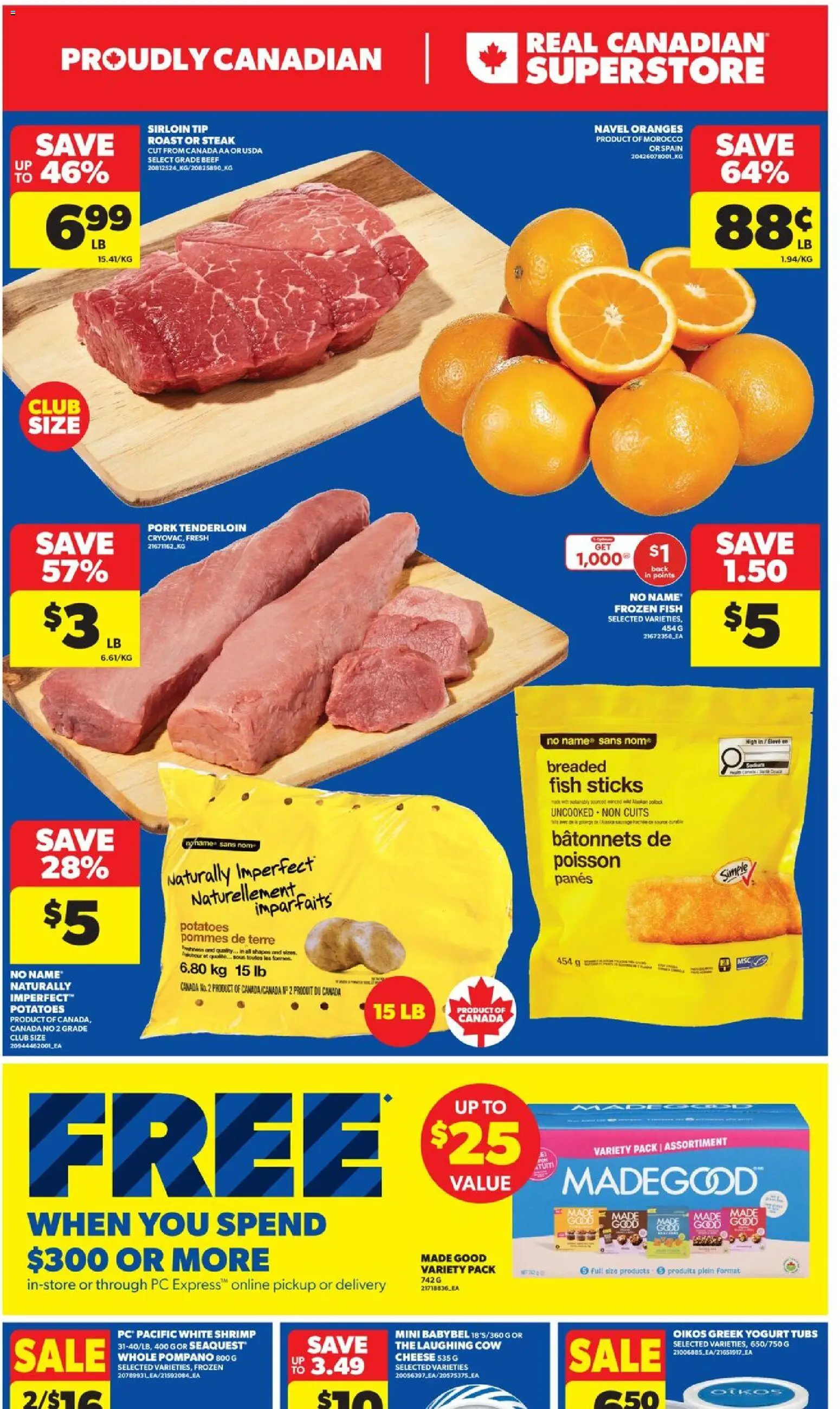 Real Canadian Superstore weekly flyer / circulaire - page 3- valid from Jan 8, 2026
