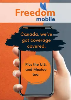 Preview Freedom Mobile flyer / circulaire valid from Jul 23, 2025