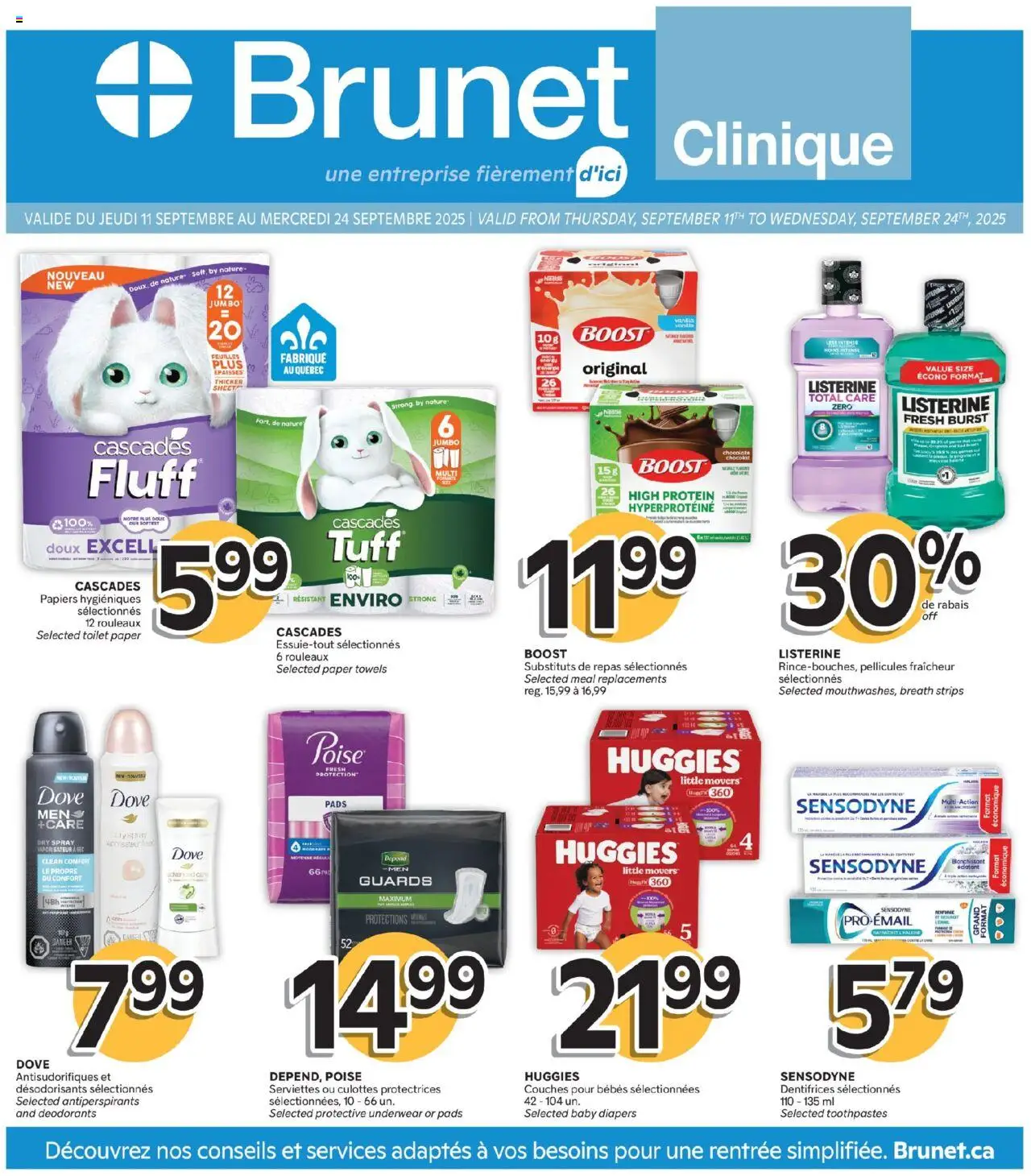 Brunet - Clinique - page 1- valid from Sep 11, 2025