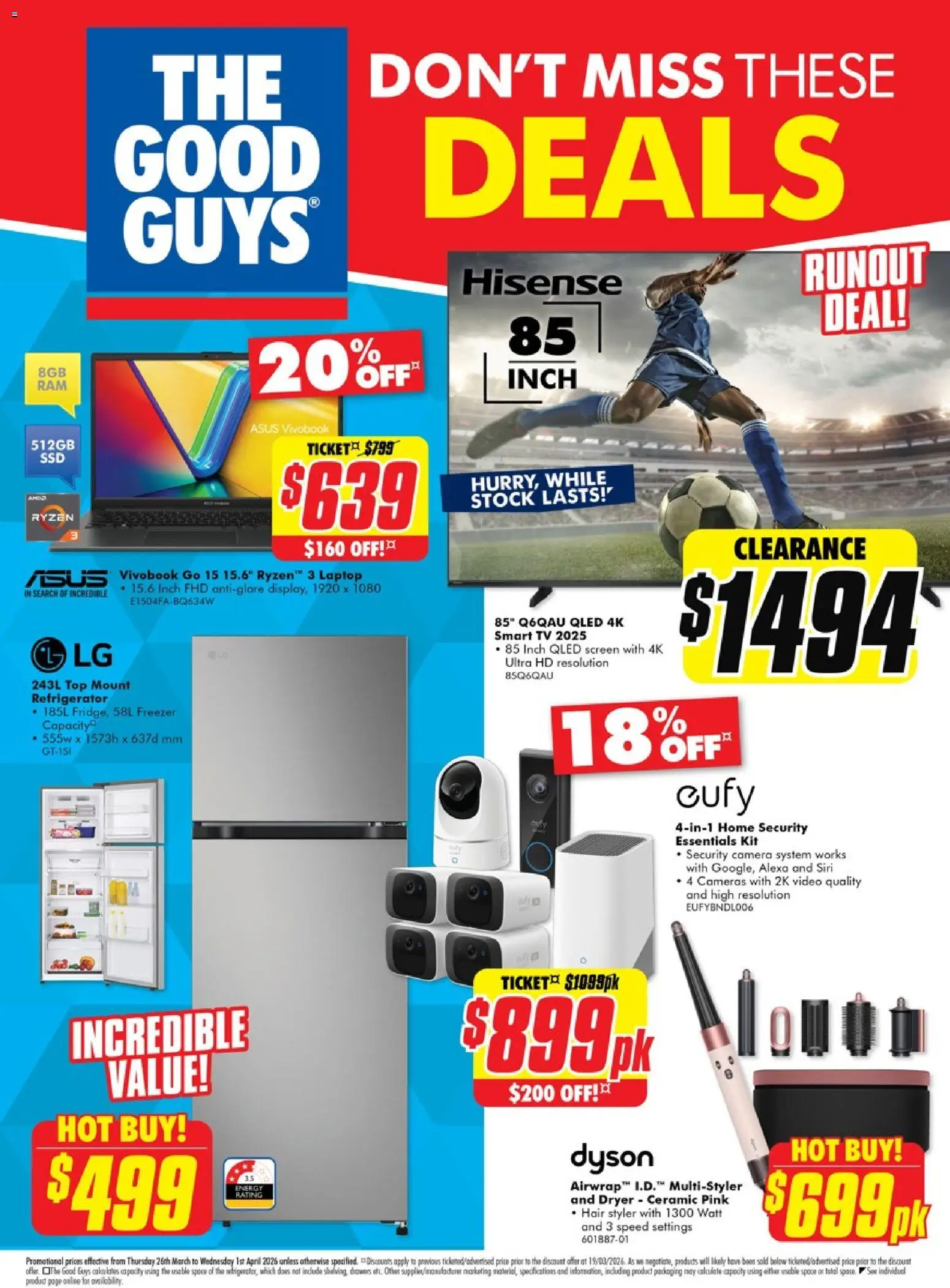 The Good Guys catalogue  - page 1- valid from 25/03/2026