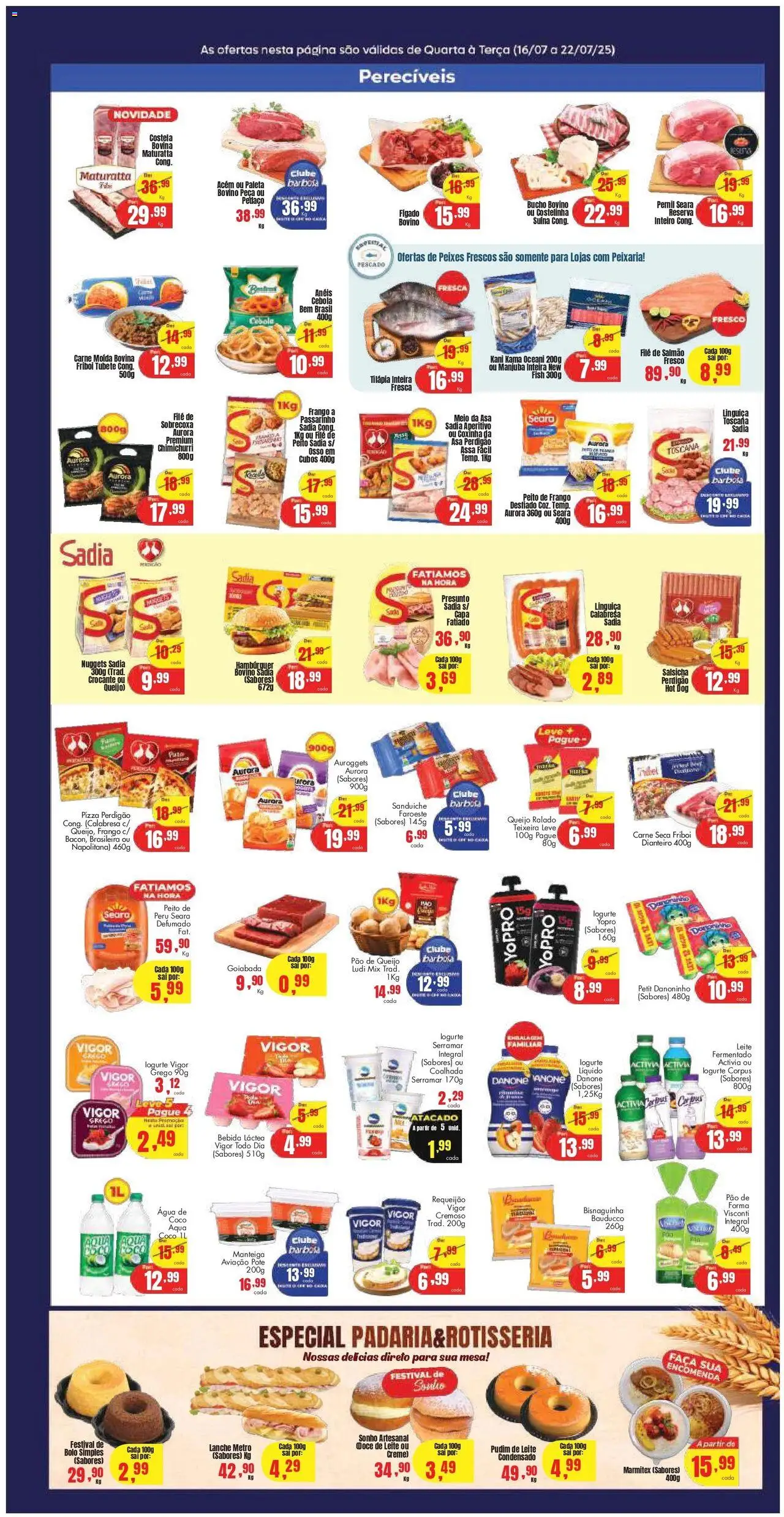 Barbosa Supermercados - Ofertas da semana - página 2- válido a partir de 16/07/2025

