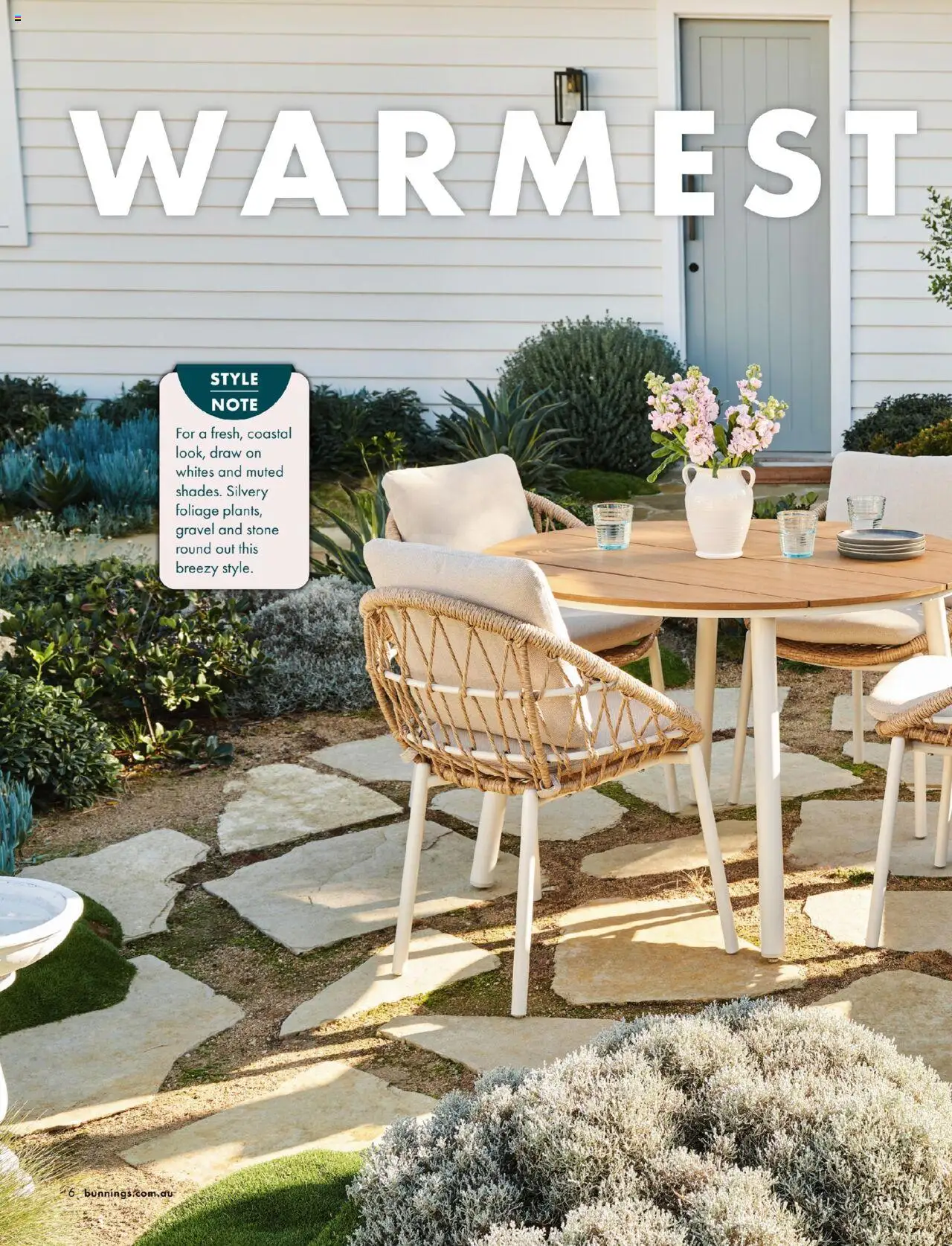 Bunnings Warehouse Outdoor Style Magazine 2025/26 - page 6- valid from 25/08/2025