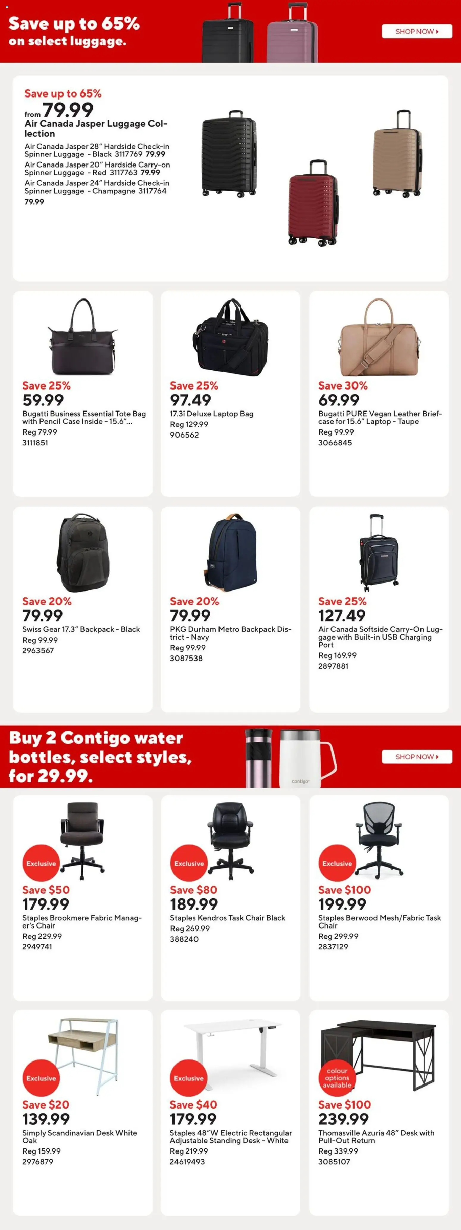 Staples weekly flyer / circulaire - page 13- valid from Jan 9, 2026