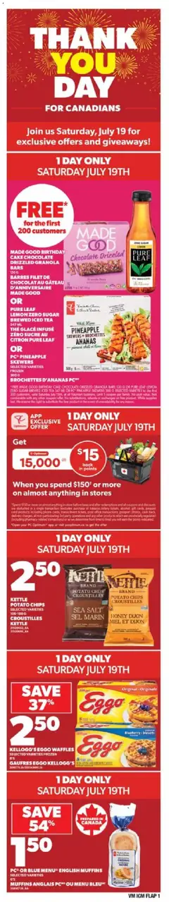 Preview Valu Mart weekly flyer valid from Jul 17, 2025