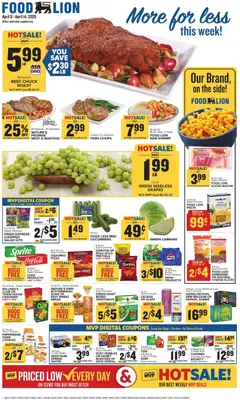 Preview Food Lion Weekly Ad valid from 04/08/2026