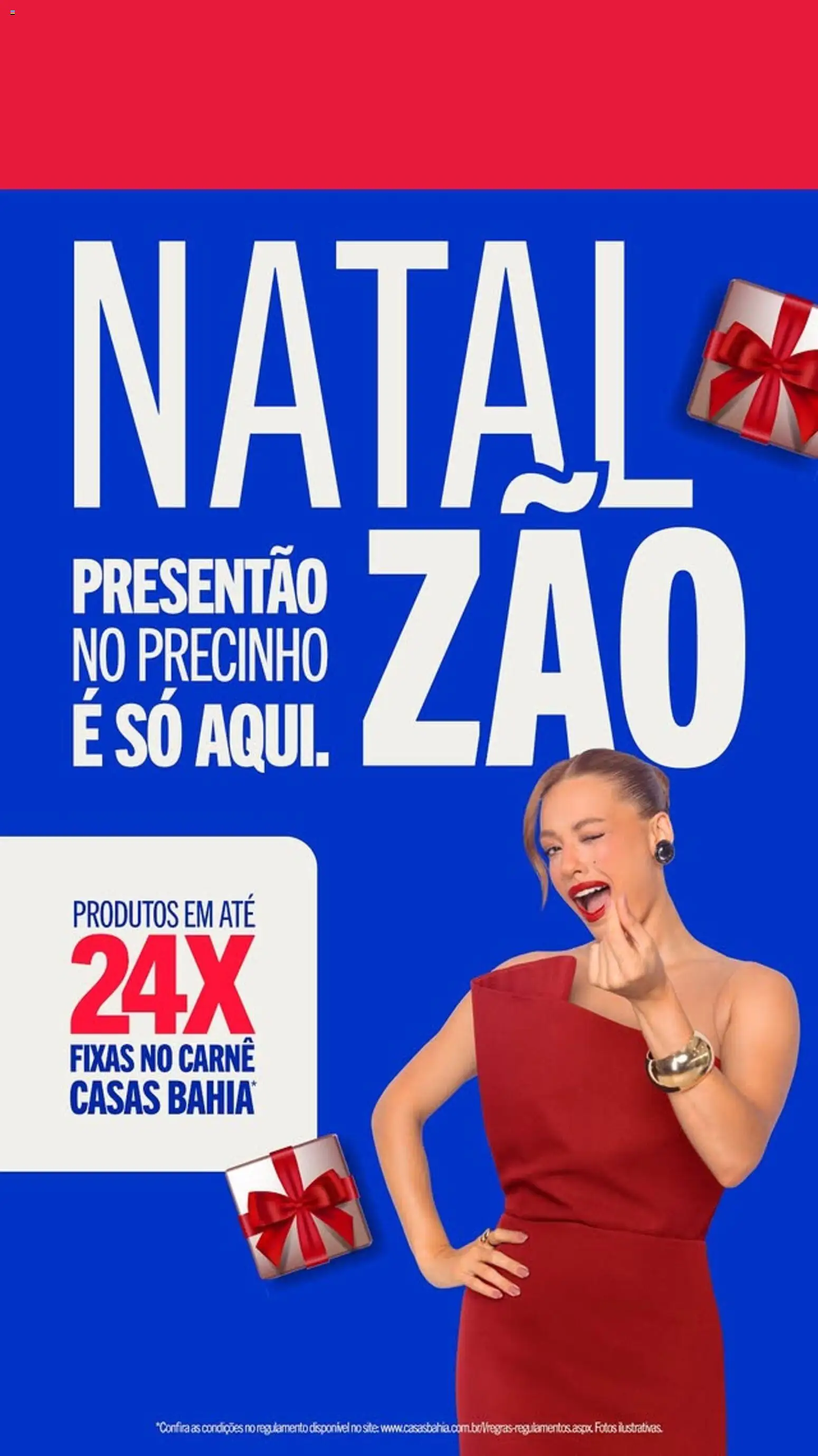 Casas Bahia promoções - página 1- válido a partir de 12/12/2025
