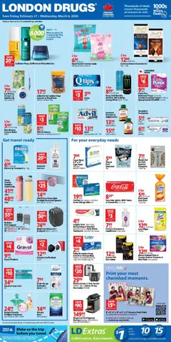 Preview London Drugs weekly flyer / circulaire valid from Feb 27, 2026