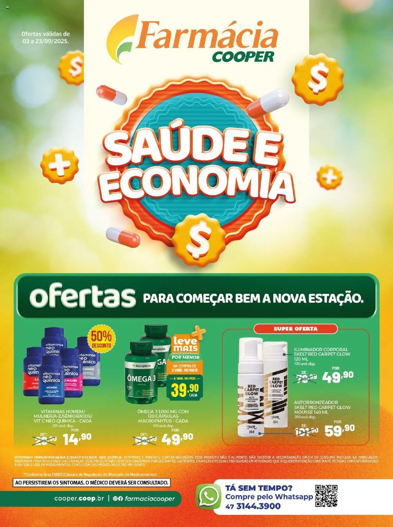Cooper - Ofertas Farmácia - página 1- válido a partir de 03/09/2025
