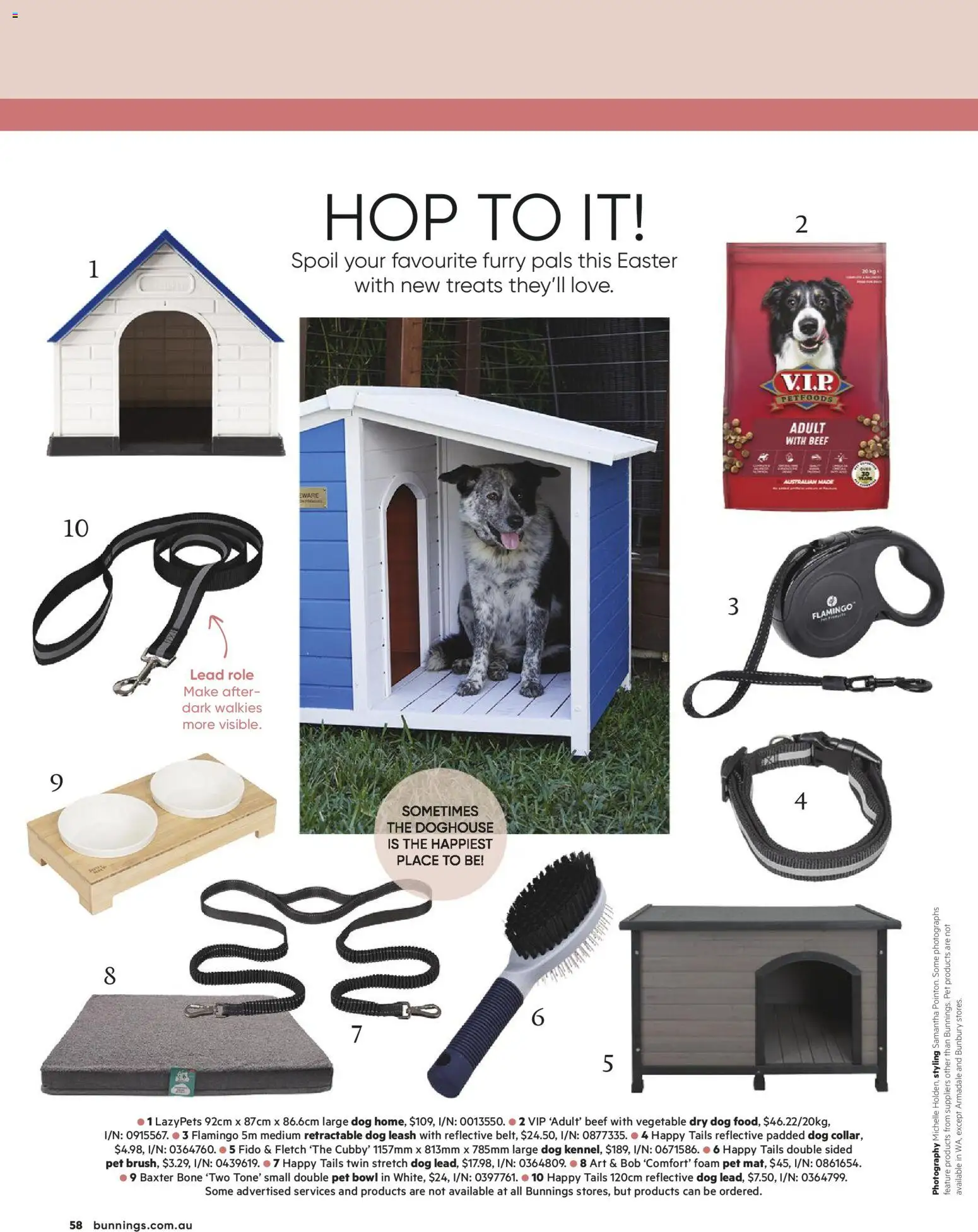 Catalogue Bunnings Warehouse March - page 58- valid from 01/03/2026