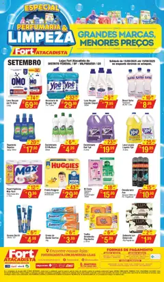 Pré-visualização Fort Atacadista - Ofertas Perfumaria e Limpeza válida a partir de 15/09/2025