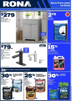 Preview Rona weekly flyer / circulaire valid from Sep 11, 2025