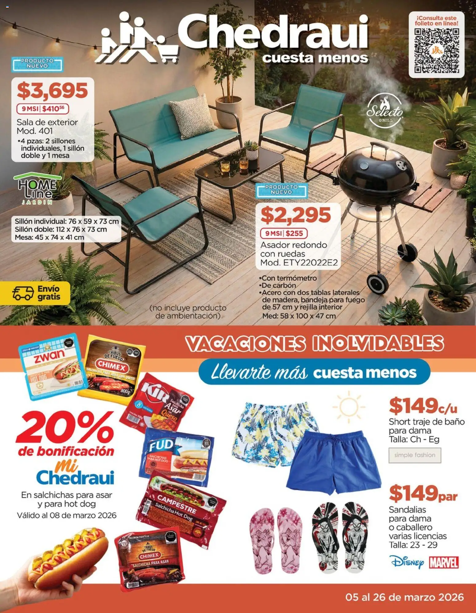Chedraui folleto - página 1- válido desde 05/03/2026