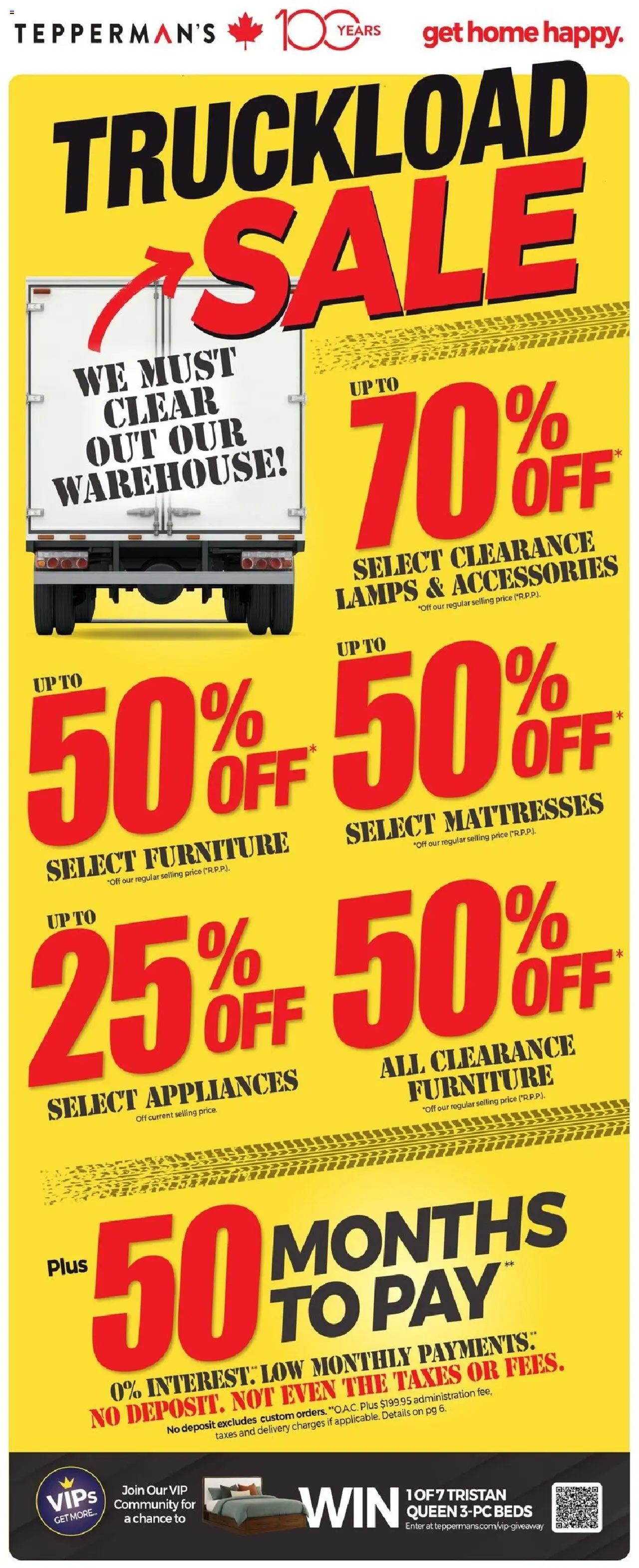 Tepperman's weekly flyer / circulaire - page 1- valid from Oct 16, 2025