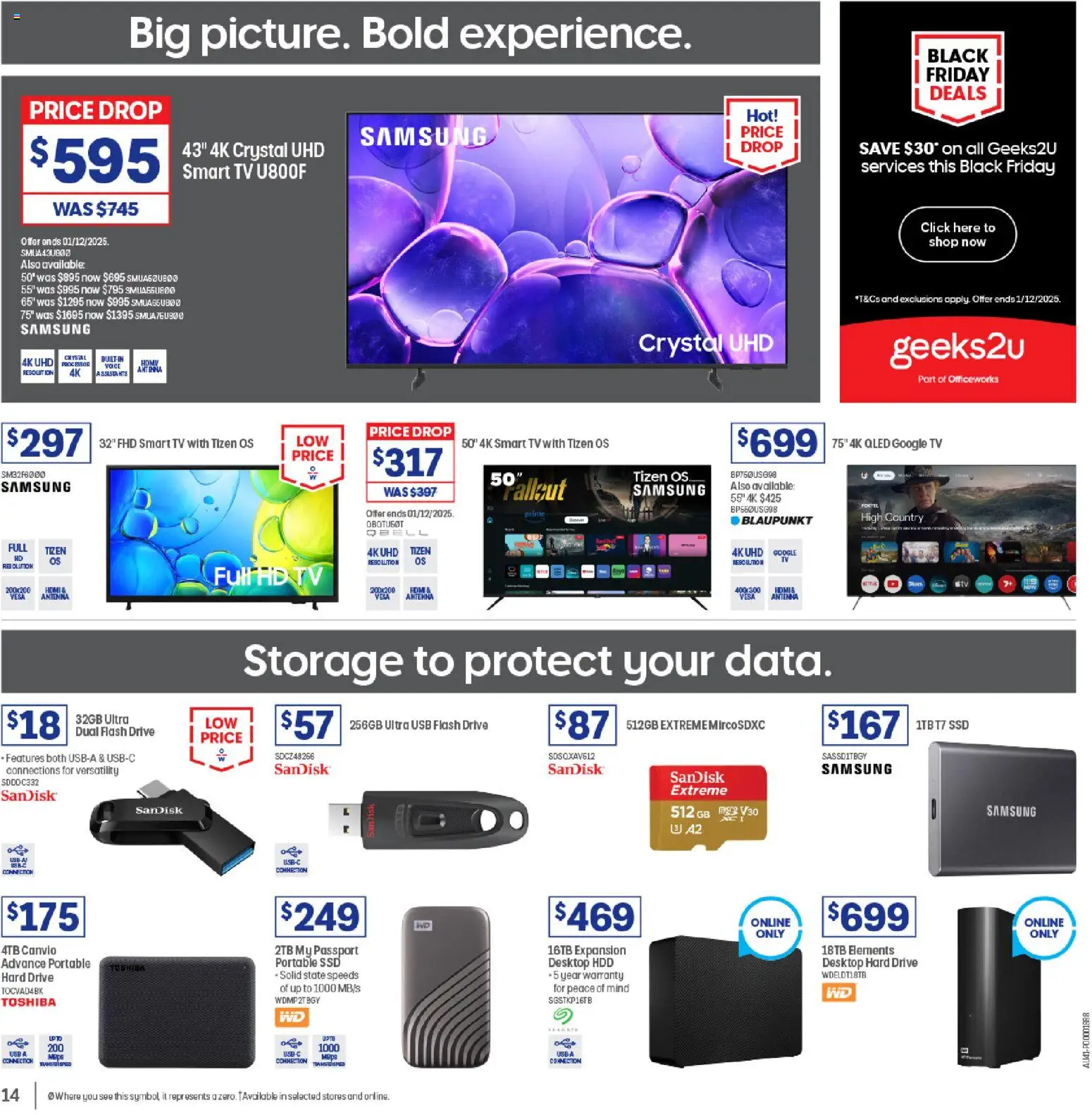 Officeworks Black Friday - page 14- valid from 17/11/2025