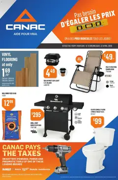 Preview Canac weekly flyer valid from Apr 16, 2026