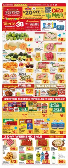 Preview El Rancho Weekly Ad valid from 04/29/2026
