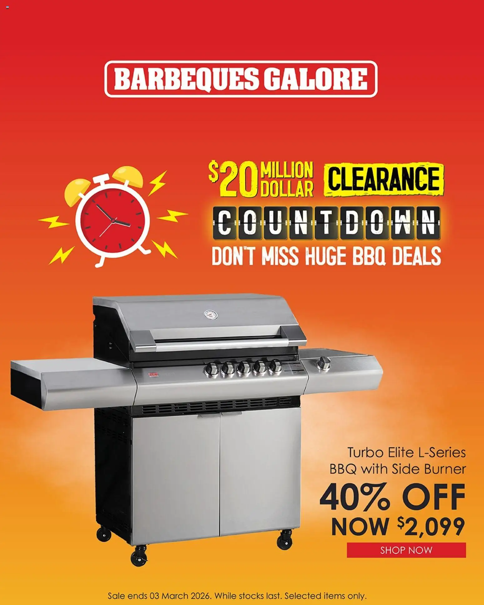 Barbeques Galore Clearance Countdown - page 6- valid from 12/02/2026