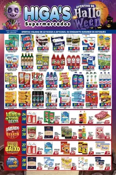 Pré-visualização Higa's Supermercado - Ofertas da semana válida a partir de 22/10/2025