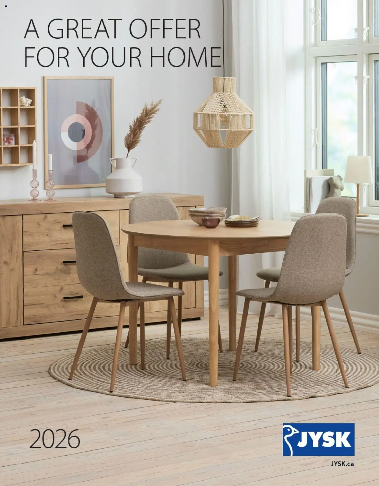 JYSK weekly flyer - page 1- valid from Jan 1, 2026