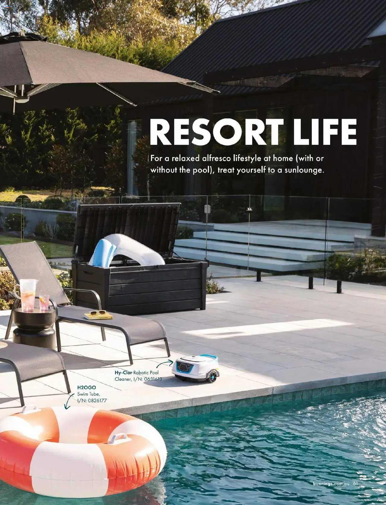Bunnings Warehouse Outdoor Style Magazine 2025/26 - page 61- valid from 25/08/2025