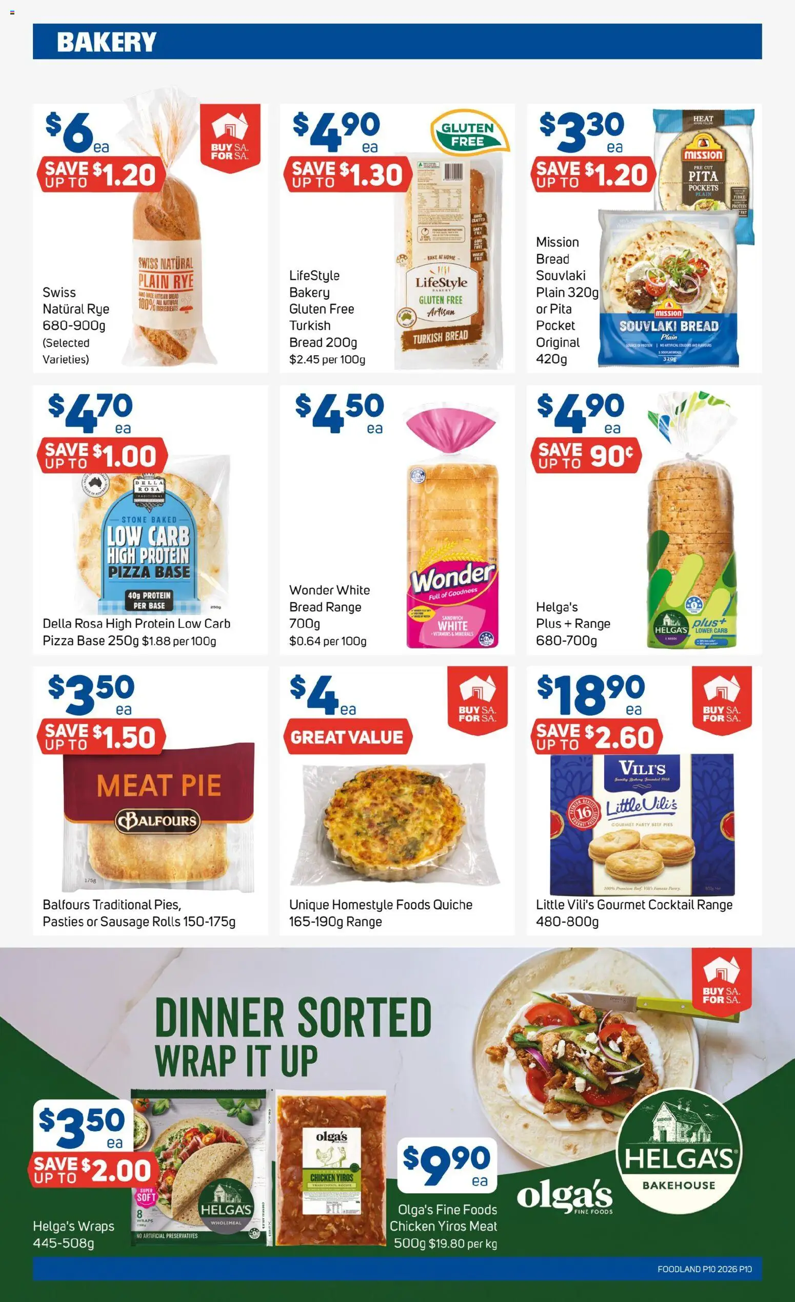 Foodland catalogue  - page 10- valid from 04/03/2026