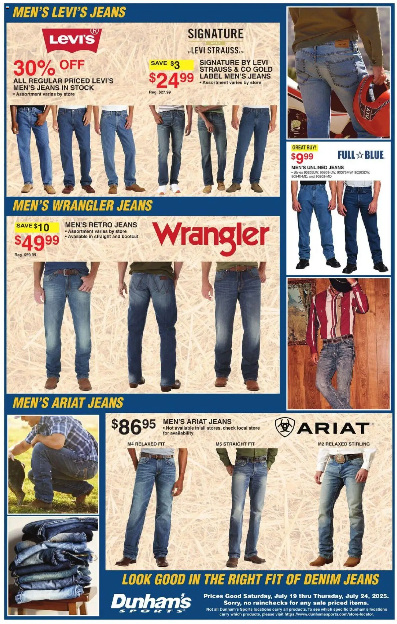 Dunham's Sports Weekly Ad - page 7- valid from 07/19/2025