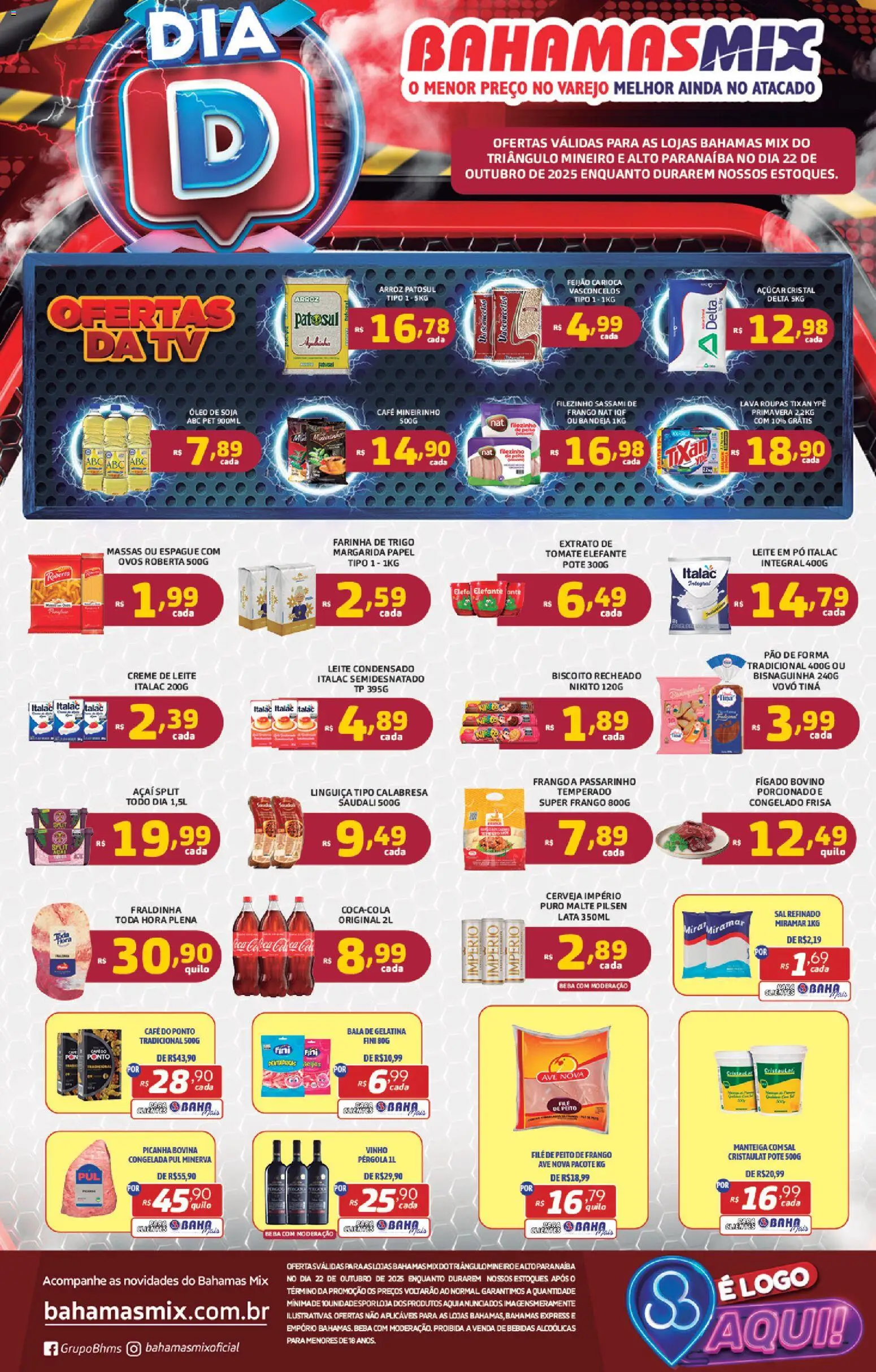 Bahamas Mix - Ofertas Dia D - página 1- válido a partir de 22/10/2025
