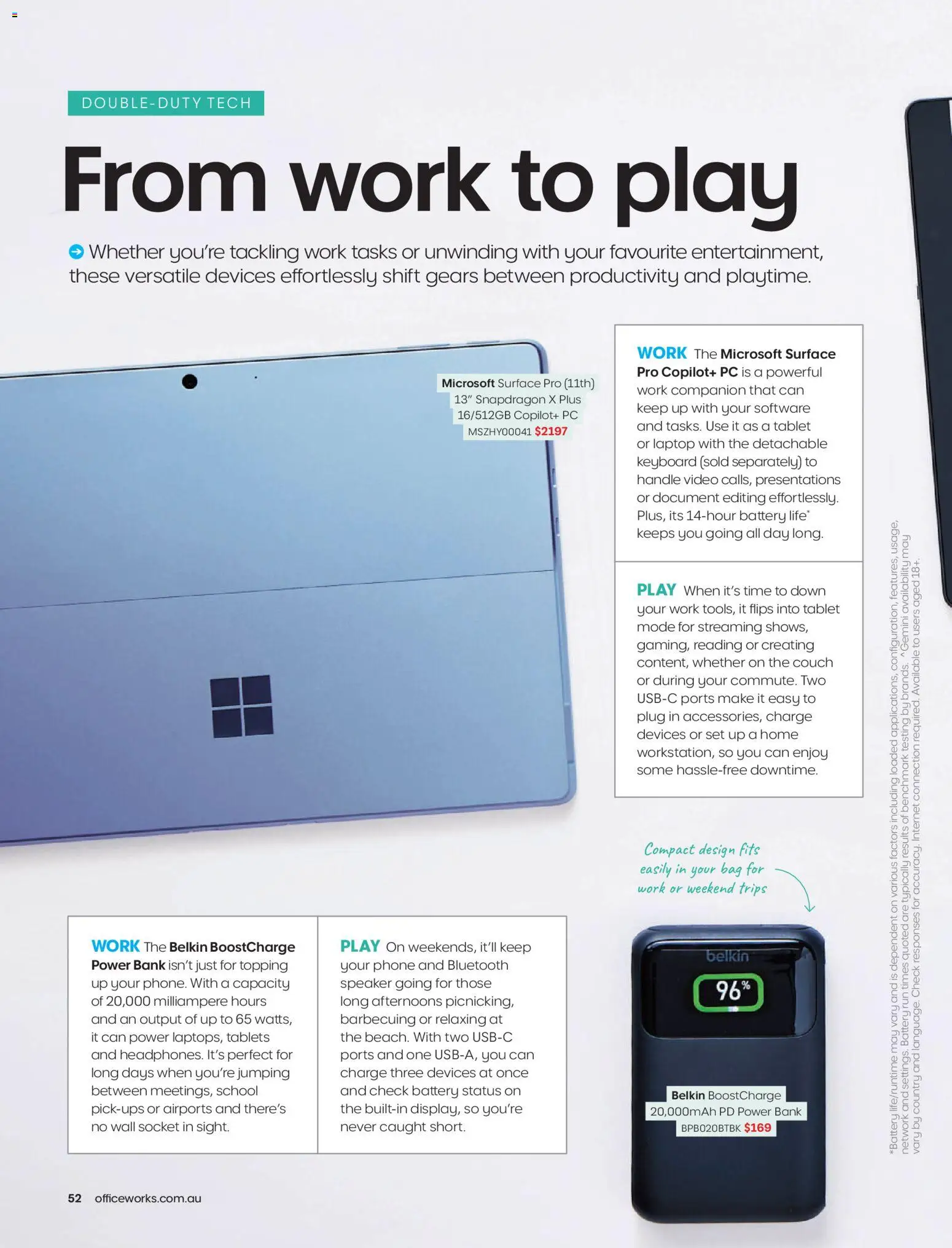Officeworks Magazine - page 52- valid from 01/01/2026
