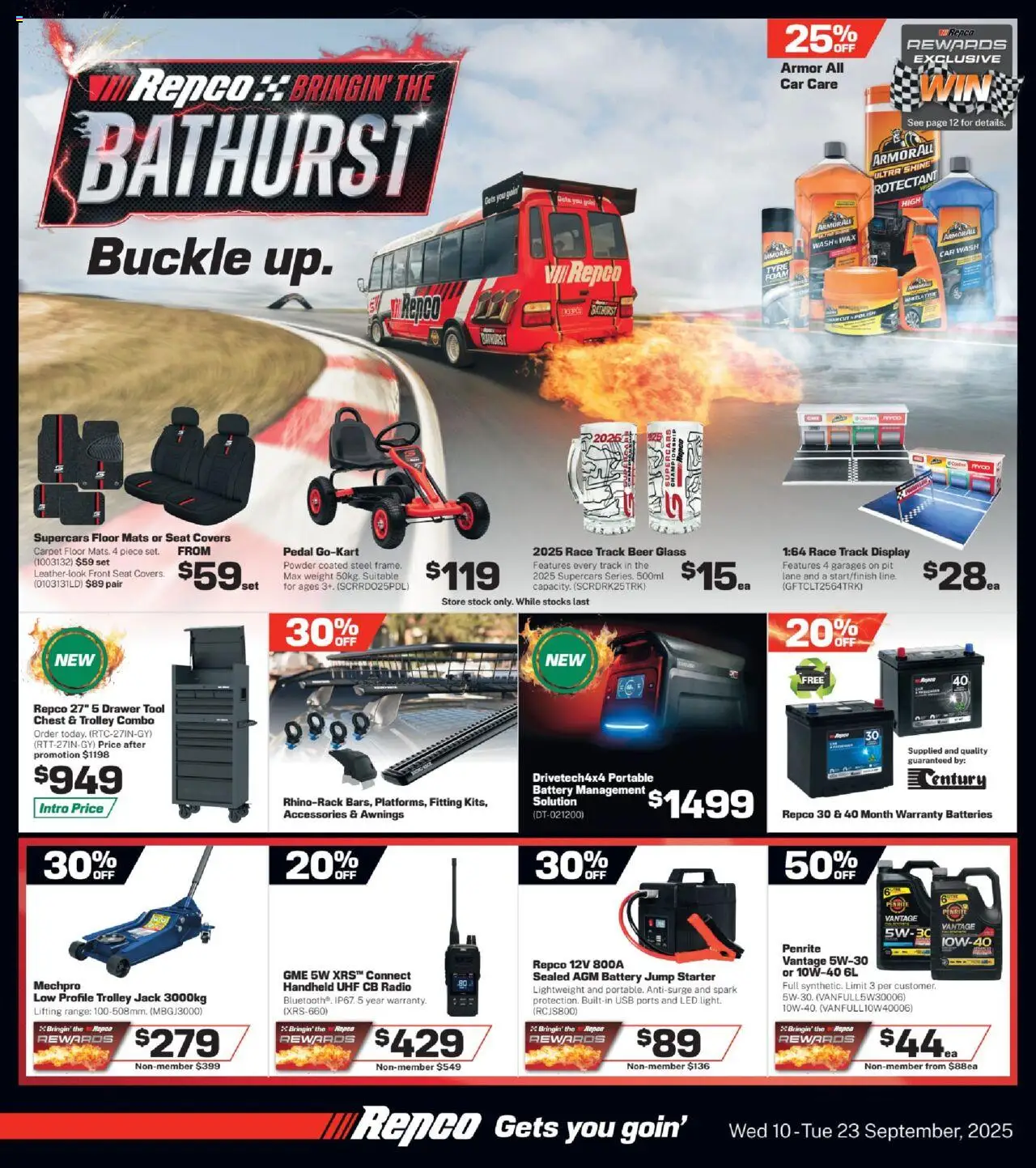 Repco Catalogue - page 1- valid from 10/09/2025