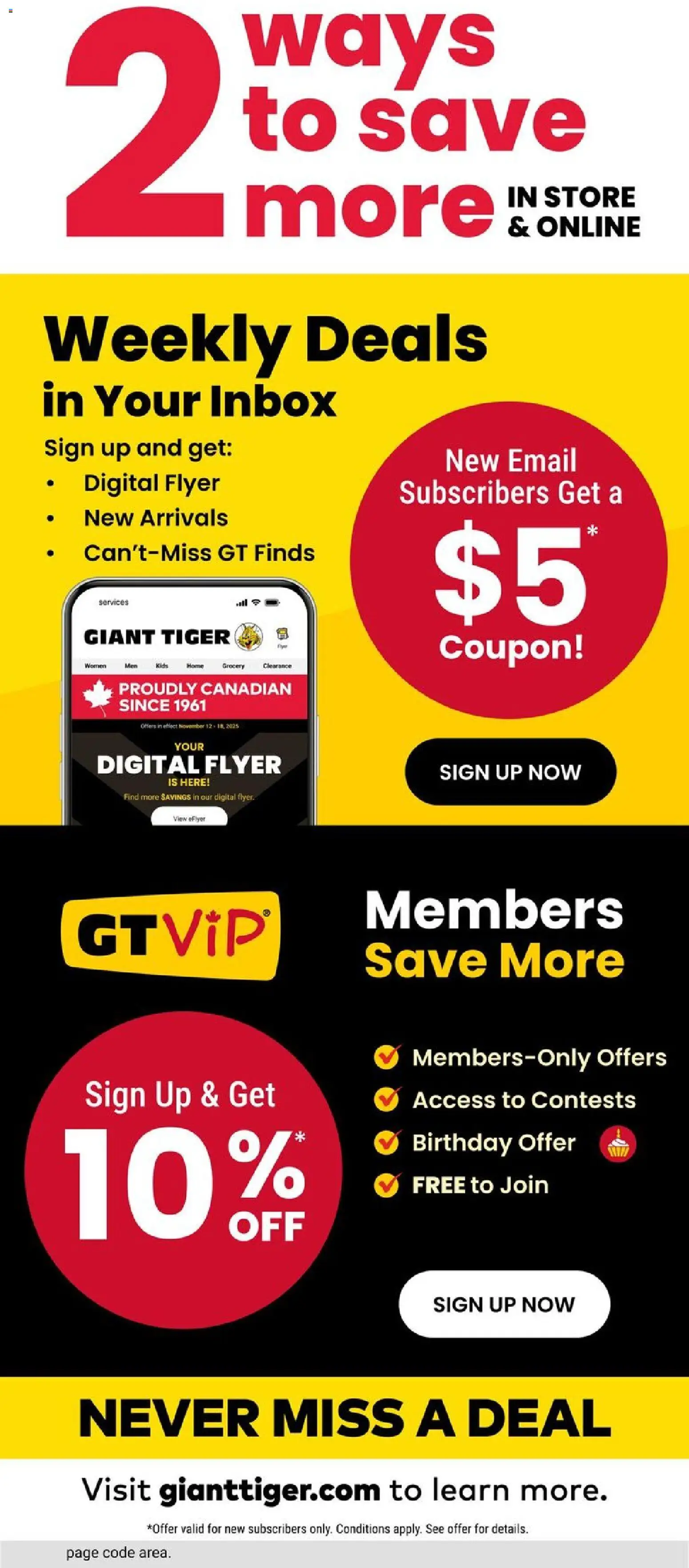Giant Tiger weekly flyer / circulaire - page 17- valid from Feb 25, 2026