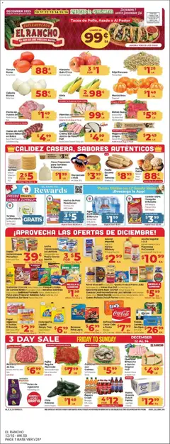 Preview El Rancho Weekly Ad valid from 12/10/2025