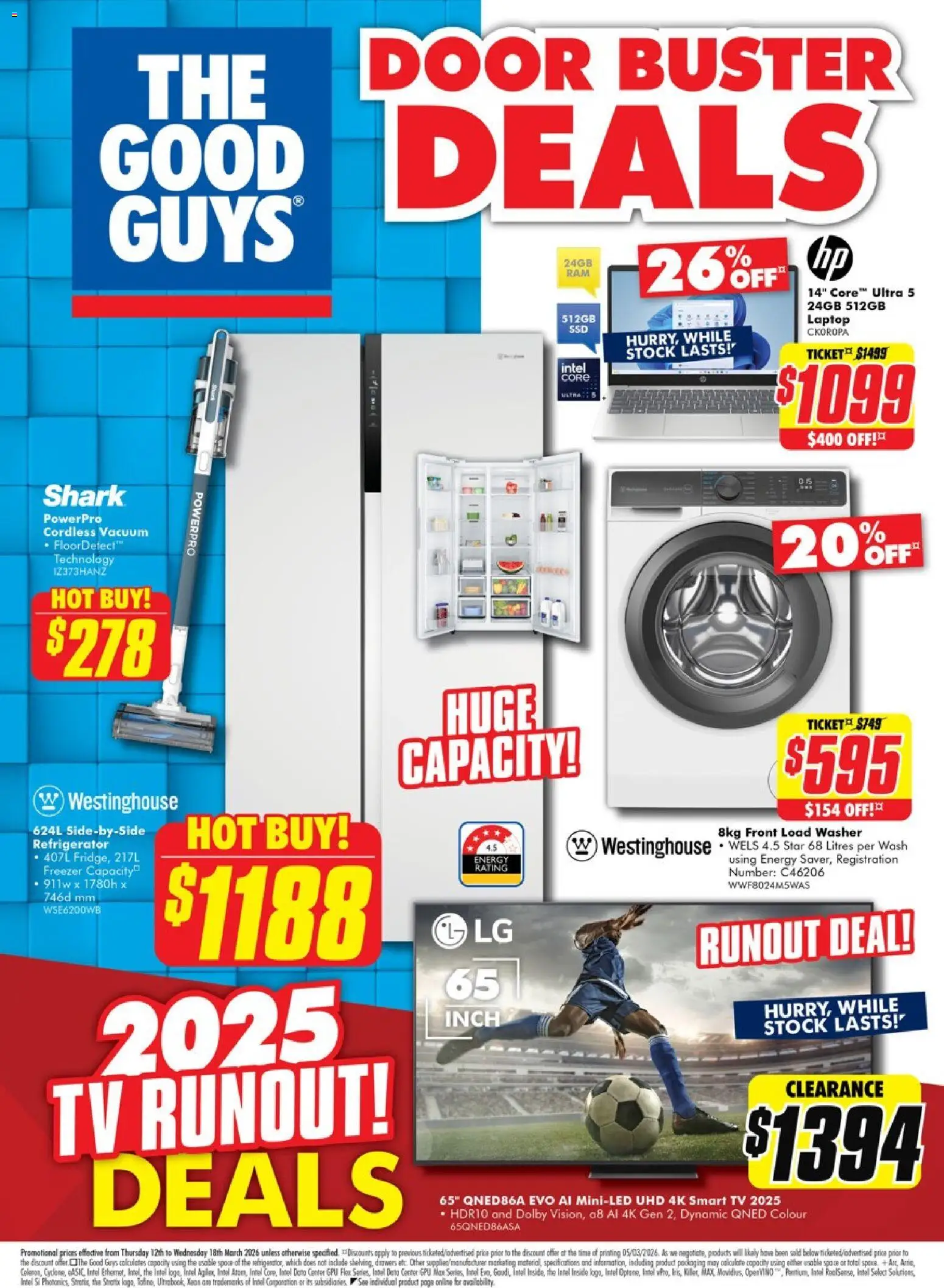 The Good Guys catalogue  - page 1- valid from 11/03/2026
