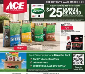 Preview ACE Hardware Weekly Ad valid from 03/01/2026
