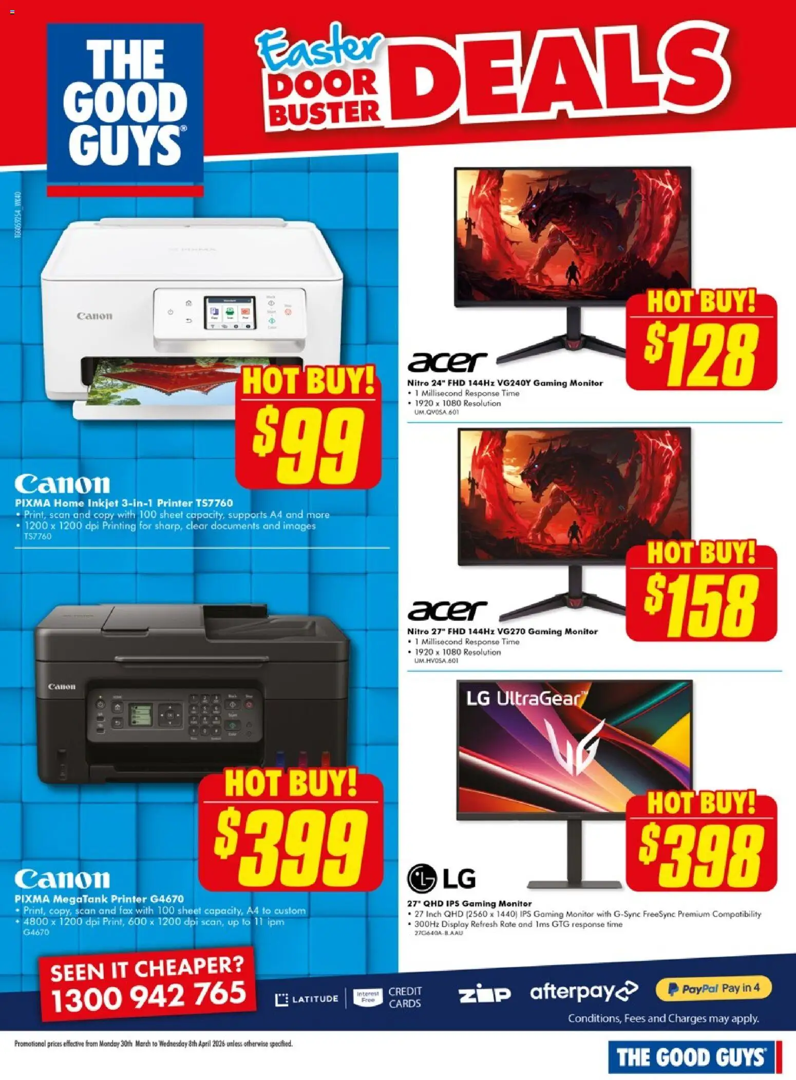 The Good Guys catalogue  - page 28- valid from 29/03/2026