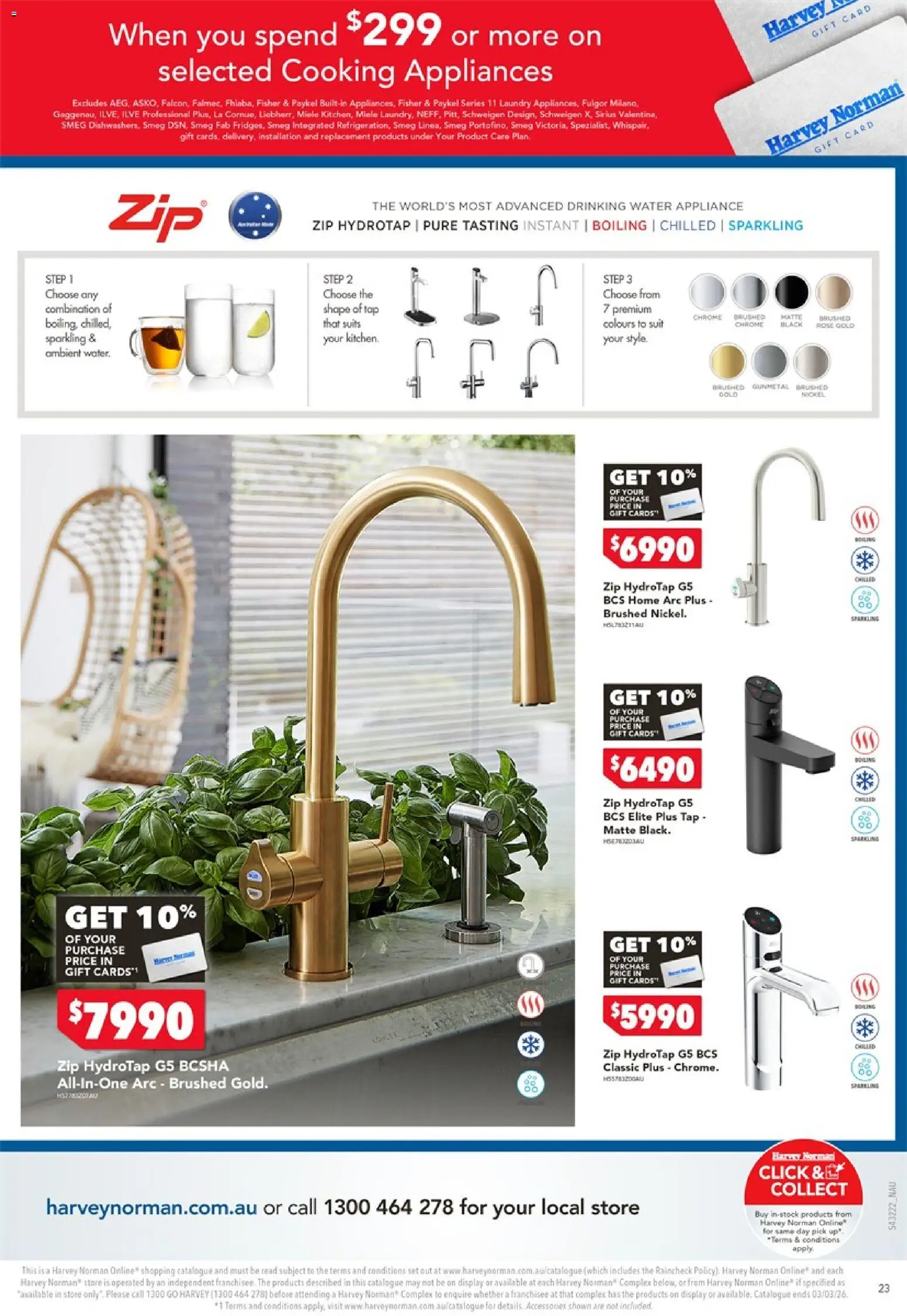 Harvey Norman Cooking Gift Card - page 23- valid from 20/02/2026
