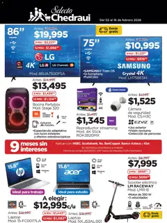Chedraui folleto Ofertas válido desde 02/02/2026