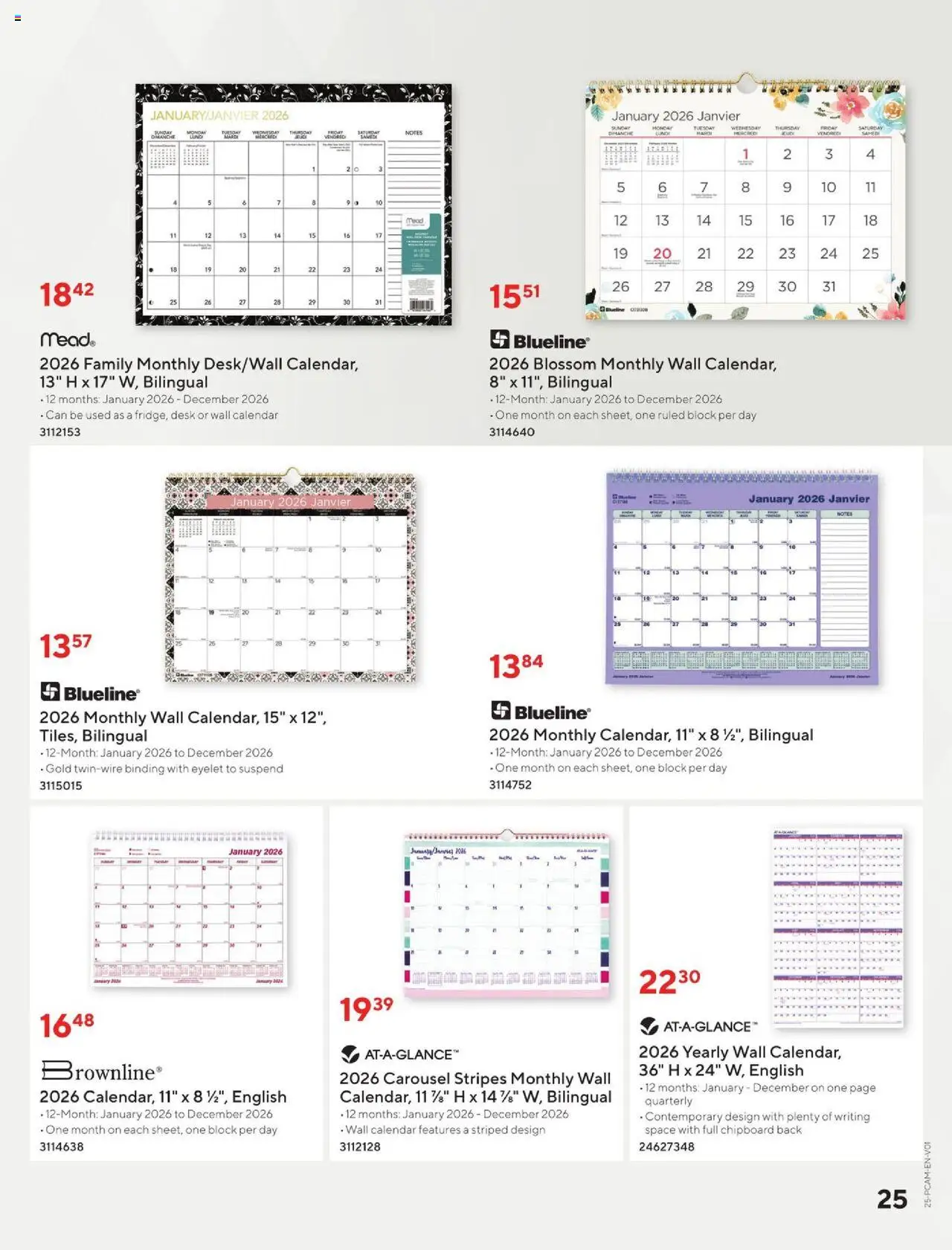 Staples - Catalog - Business  - page 25- valid from Aug 15, 2025