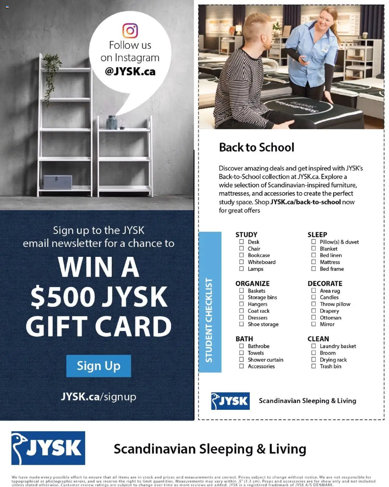 JYSK - Back to School Lookbook - page 32- valid from Aug 14, 2025