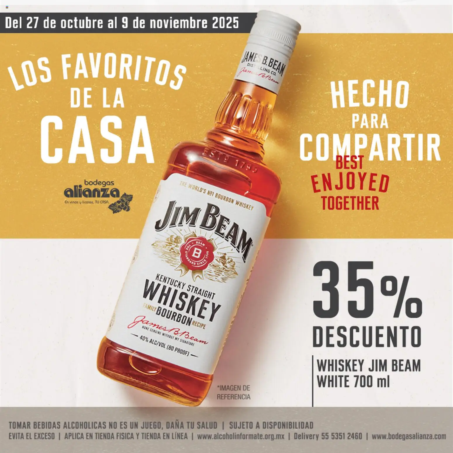 Bodegas Alianza catálogo Los Favoritos  - página 1- válido desde 27/10/2025